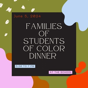 Families of Students of Color Dinners